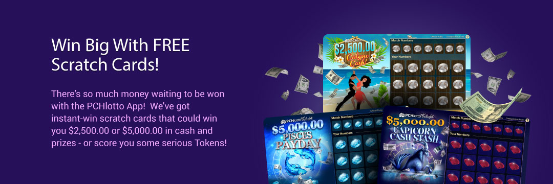 Win Big With FREE Scratch Cards!